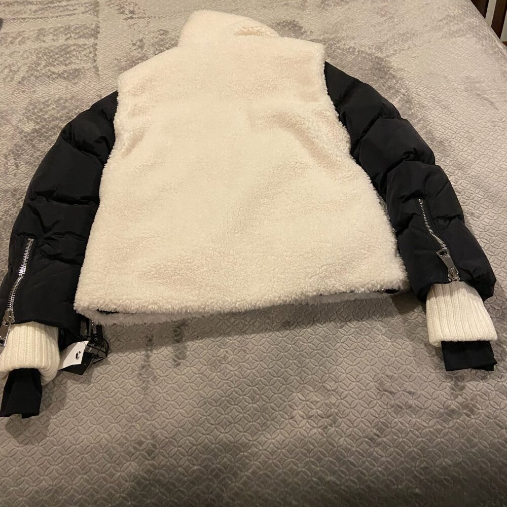 NWT SAM. Women’s Wylie Sherpa Puffer Jacket SOLD OUT STYLE!  Sz L - Picture 10 of 12
